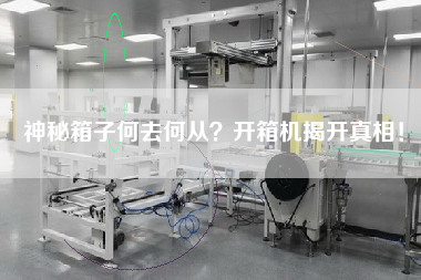 神秘箱子何去何從？開箱機揭開真相！