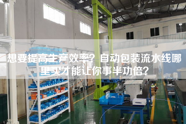 想要提高生產效率自動包裝流水線哪里買才能讓你事半功倍