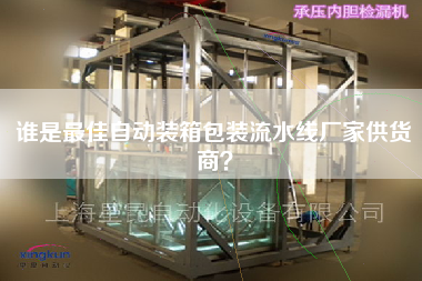 誰是最佳自動裝箱包裝流水線廠家供貨商？