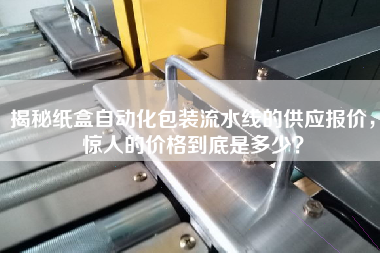 揭秘紙盒自動(dòng)化包裝流水線的供應(yīng)報(bào)價(jià)，驚人的價(jià)格到底是多少