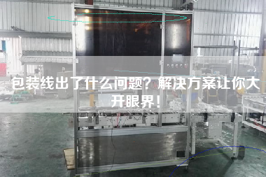 包裝線出了什么問題解決方案讓你大開眼界！