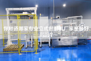 你知道哪家專業立式包裝機廠家是最好的嗎