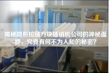 揭秘隱形拉鏈方塊插銷機(jī)公司的神秘面紗，究竟有何不為人知的秘密？