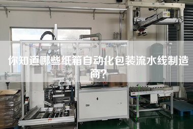 你知道哪些紙箱自動化包裝流水線制造商？