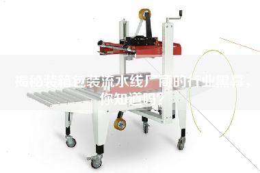 揭秘裝箱包裝流水線廠商的行業黑幕，你知道嗎