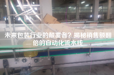 未來包裝行業的顛覆者？揭秘銷售額翻倍的自動化流水線
