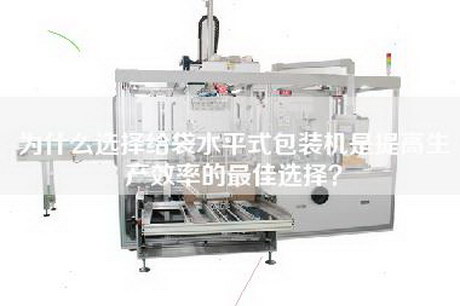 為什么選擇給袋水平式包裝機是提高生產效率的最佳選擇？