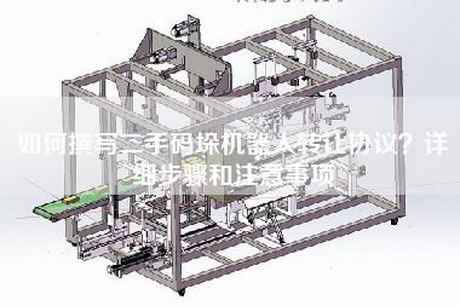 如何撰寫二手碼垛機器人轉讓協議？詳細步驟和注意事項