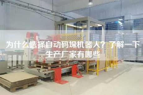為什么選擇自動(dòng)碼垛機(jī)器人？了解一下生產(chǎn)廠家有哪些