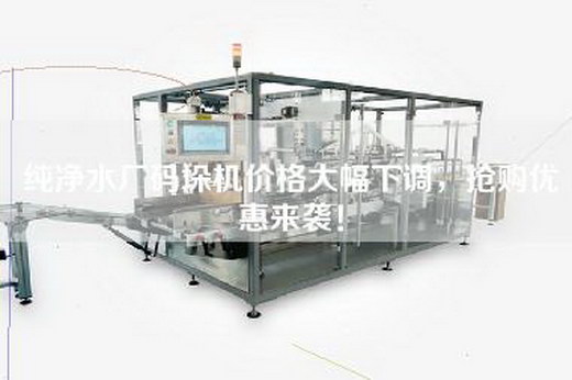 純凈水廠碼垛機價格大幅下調，搶購優惠來襲！