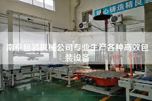 南京包裝機械公司專業生產各種高效包裝設備