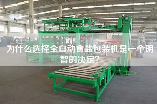 為什么選擇全自動食鹽包裝機是一個明智的決定？