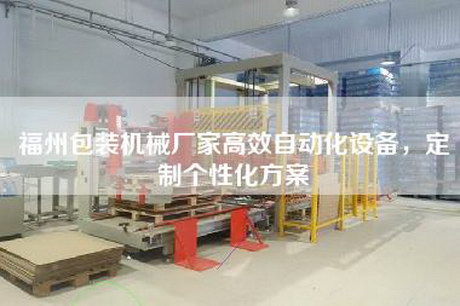 福州包裝機械廠家高效自動化設備，定制個性化方案
