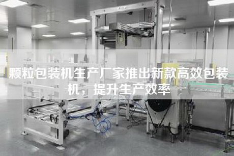 顆粒包裝機生產廠家推出新款高效包裝機，提升生產效率