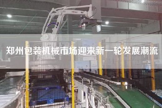 鄭州包裝機械市場迎來新一輪發(fā)展潮流