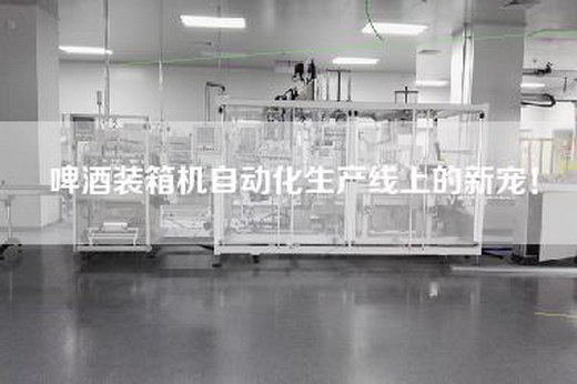 啤酒裝箱機自動化生產(chǎn)線上的新寵！