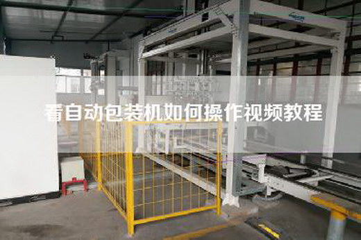 看自動包裝機如何操作視頻教程 看自動包裝機如何操作視頻教程