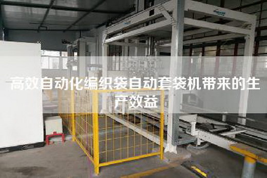 高效自動化編織袋自動套袋機(jī)帶來的生產(chǎn)效益
